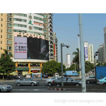 P10 Full Color Large Outdoor LED Billboard for Plaza Advertising